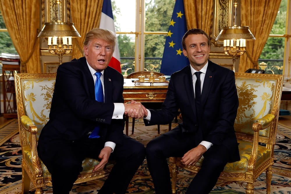 Macron Outshines Merkel as EU’s Top Diplomat