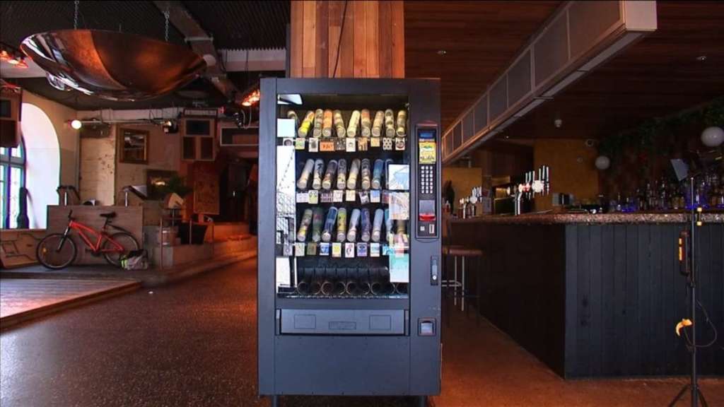 Art Sold through Vending Machine in Brighton