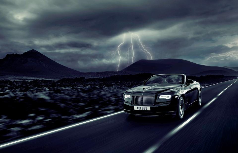 Rolls-Royce Unveils Convertible ‘Dawn Black Badge’
