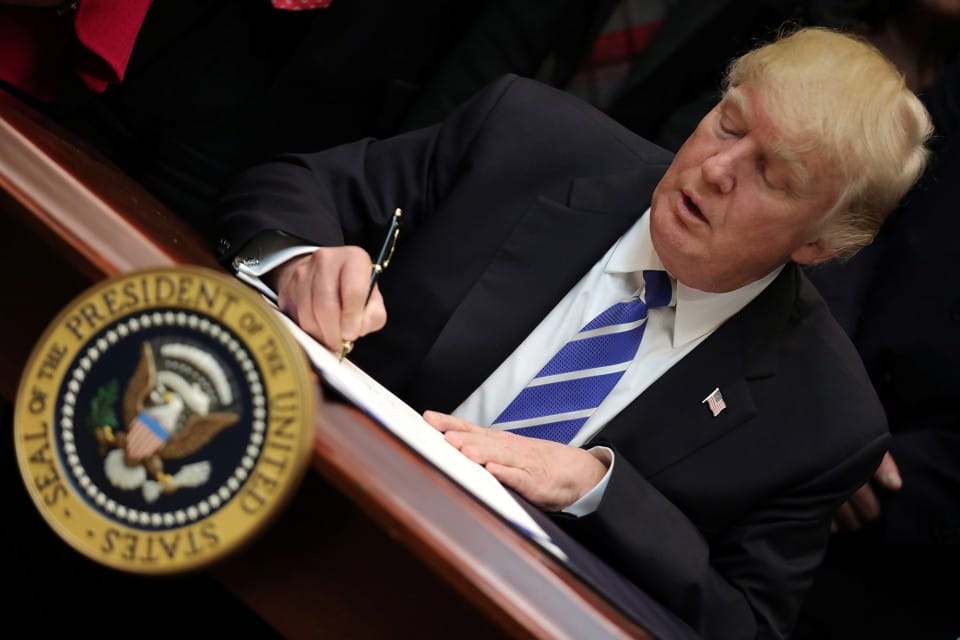 Trump Asks Supreme Court to Block Travel Ban Ruling
