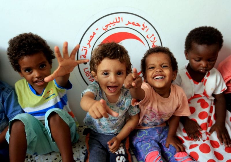 Solace of Orphaned Children of Defeated Libya Extremists