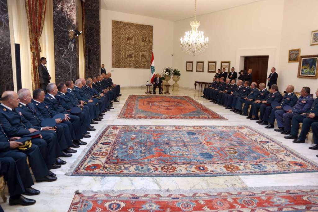 On Army Day, Aoun Pledges Full Political Support