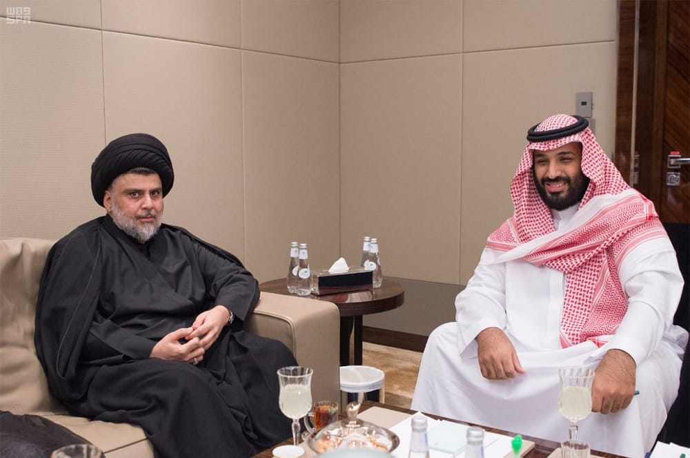 Moqtada al-Sadr in Riyadh