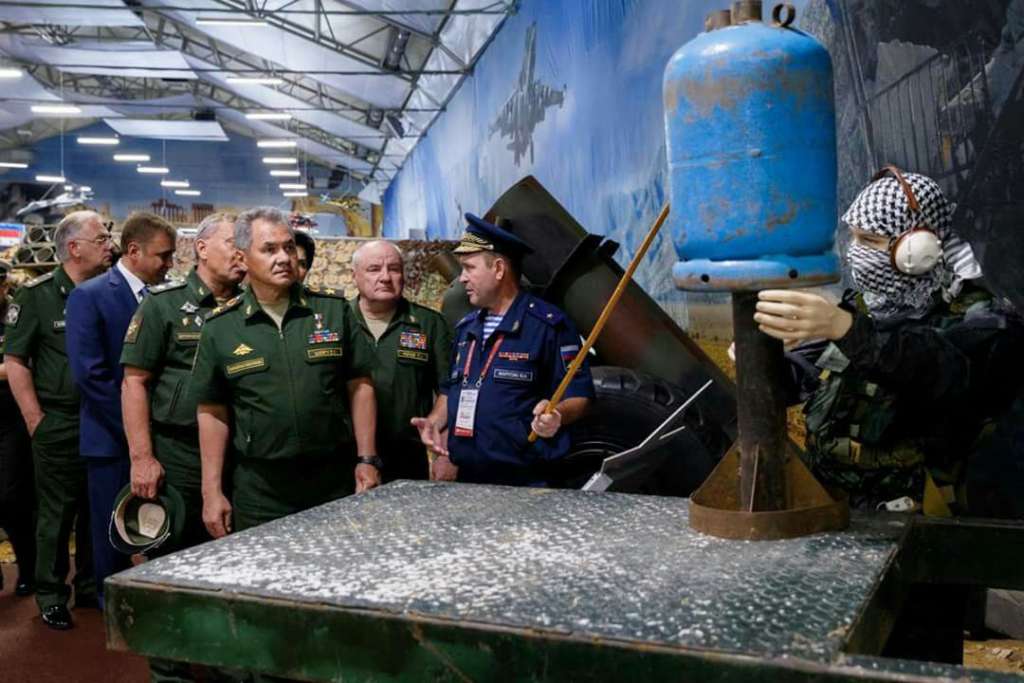 Hell Cannon, Spoils of Syria’s War Displayed in Russian Military Exhibit