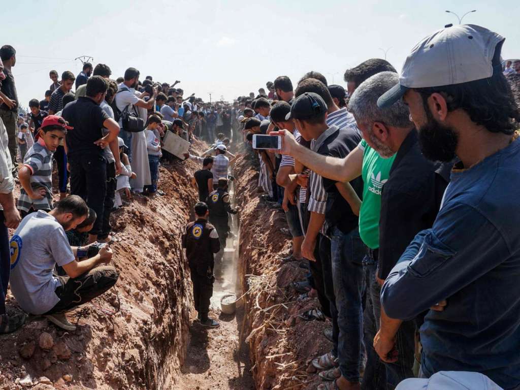 Rage in Idlib after ‘White Helmets’ Slaughter