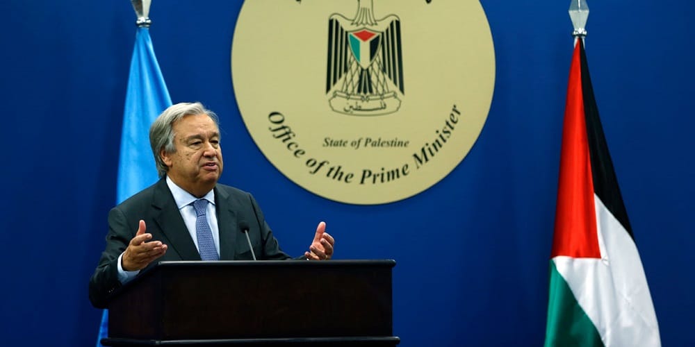Hamas Demands End to Israeli Siege as UN Chief Visits Gaza