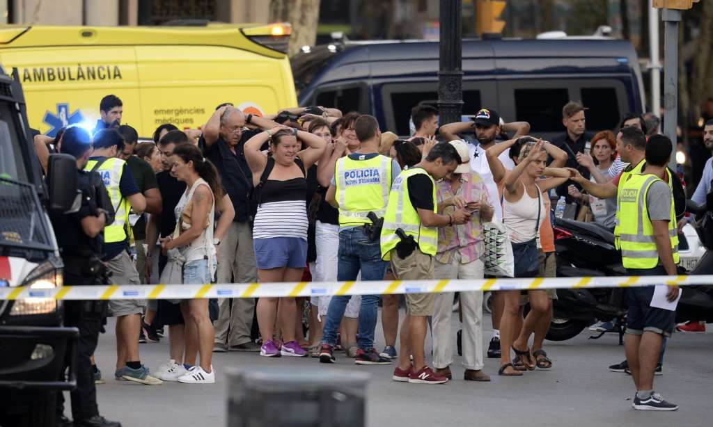 Van Mows down Dozens of Civilians in Spain