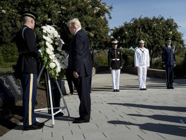 On September 11, Trump Vows to Eliminate Terrorist Safe Havens