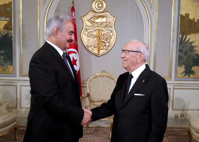 Tunisia Welcomes Haftar, Seeks to Revive Comprehensive Solution Initiative