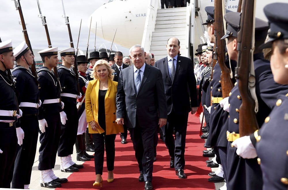 Argentines Protest against Netanyahu Visit