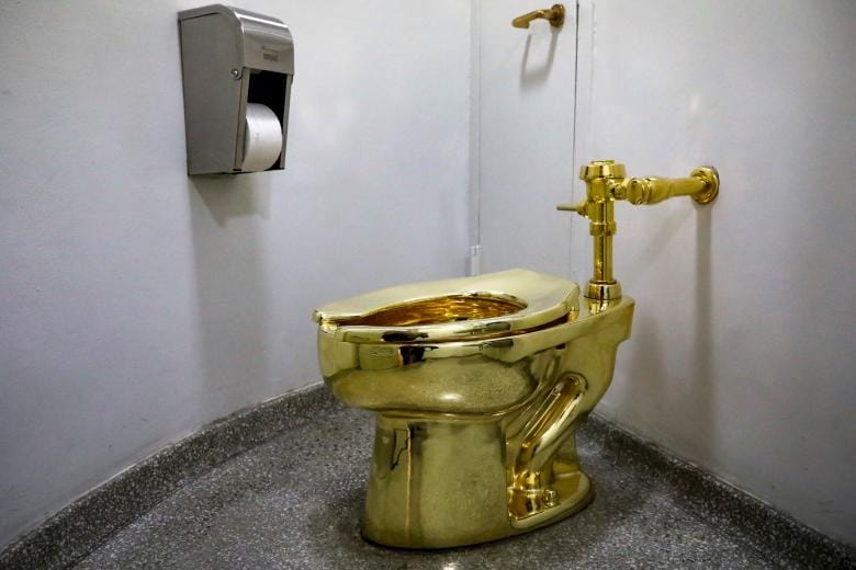Two Weeks Left to Flush for Guggenheim’s Gold Toilet