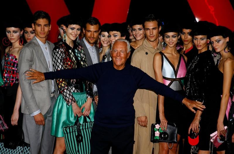 Giorgio Armani: Colors Can Chase Away the Blues
