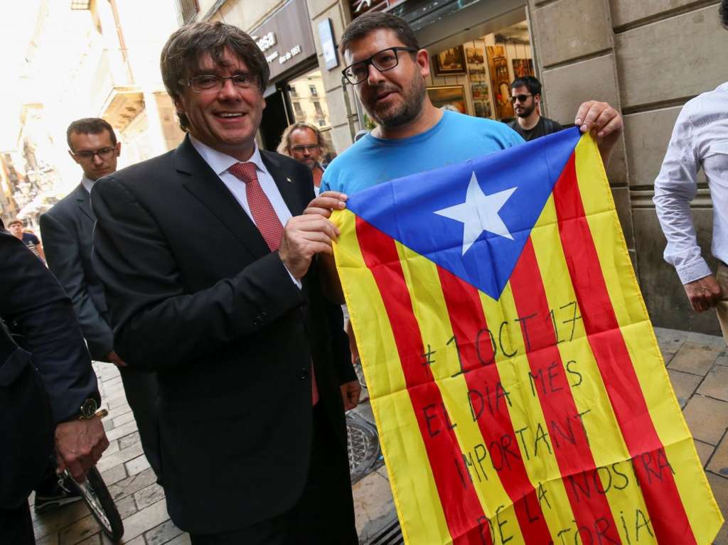 Tension in Catalonia Rise Ahead of Referendum