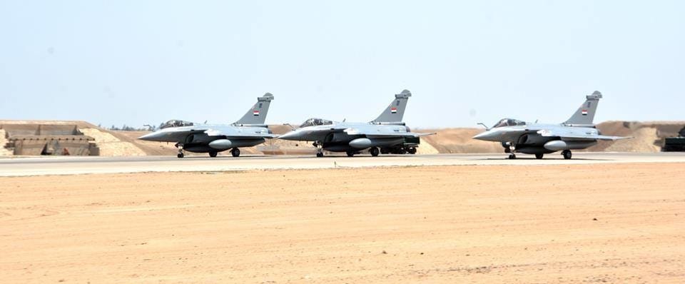 Egyptian, Saudi Air Forces Conduct Joint Drill to Support Arab Action