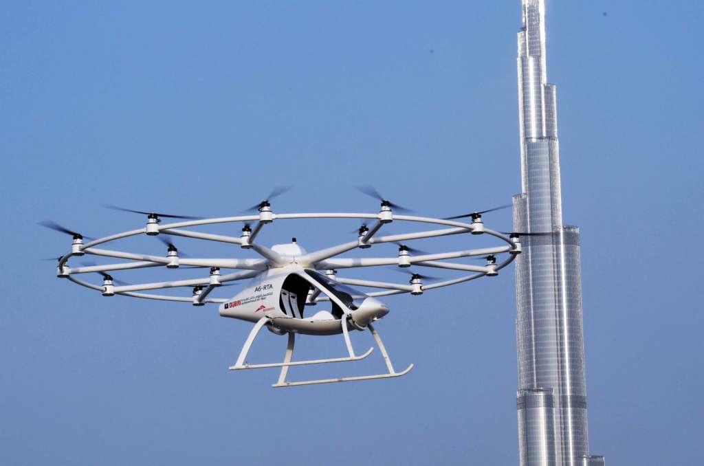 Dubai Launches Trial of Flying Taxi