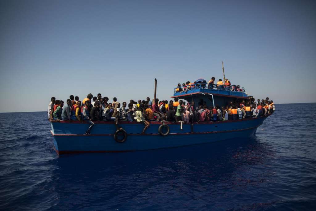 Romania Coastguard Intercepted Two Fishing Boats Carrying Migrants
