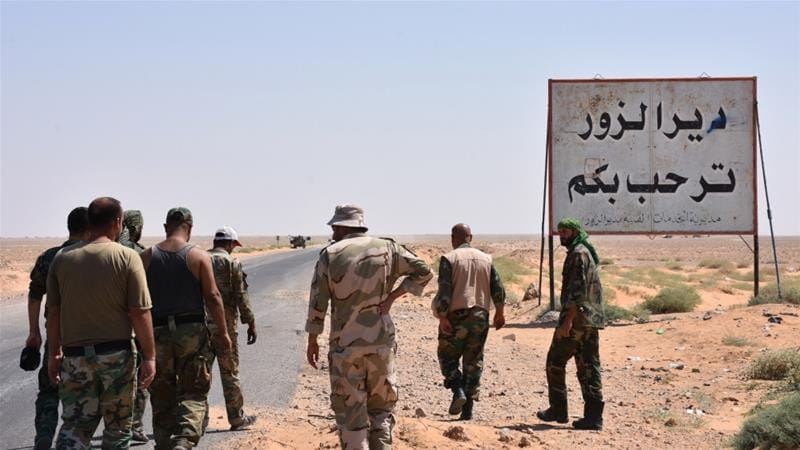Russian Warplanes Break Deir Ezzor Siege