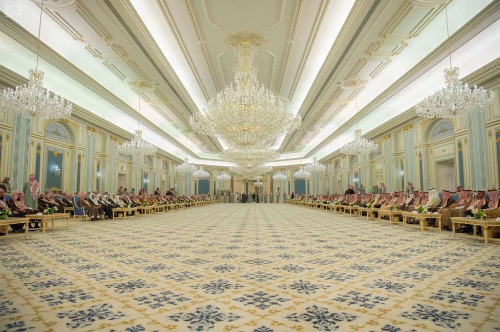 King Salman Receives Princes, Kingdom’s Mufti, Citizens