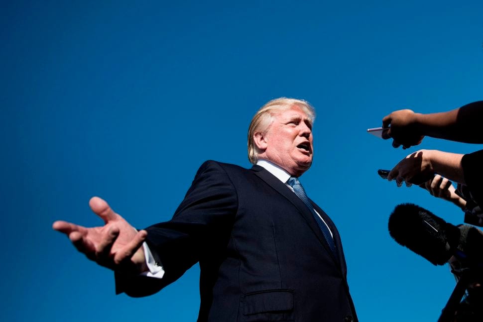 Trump Flies to Puerto Rico to Survey Hurricane Maria Damage