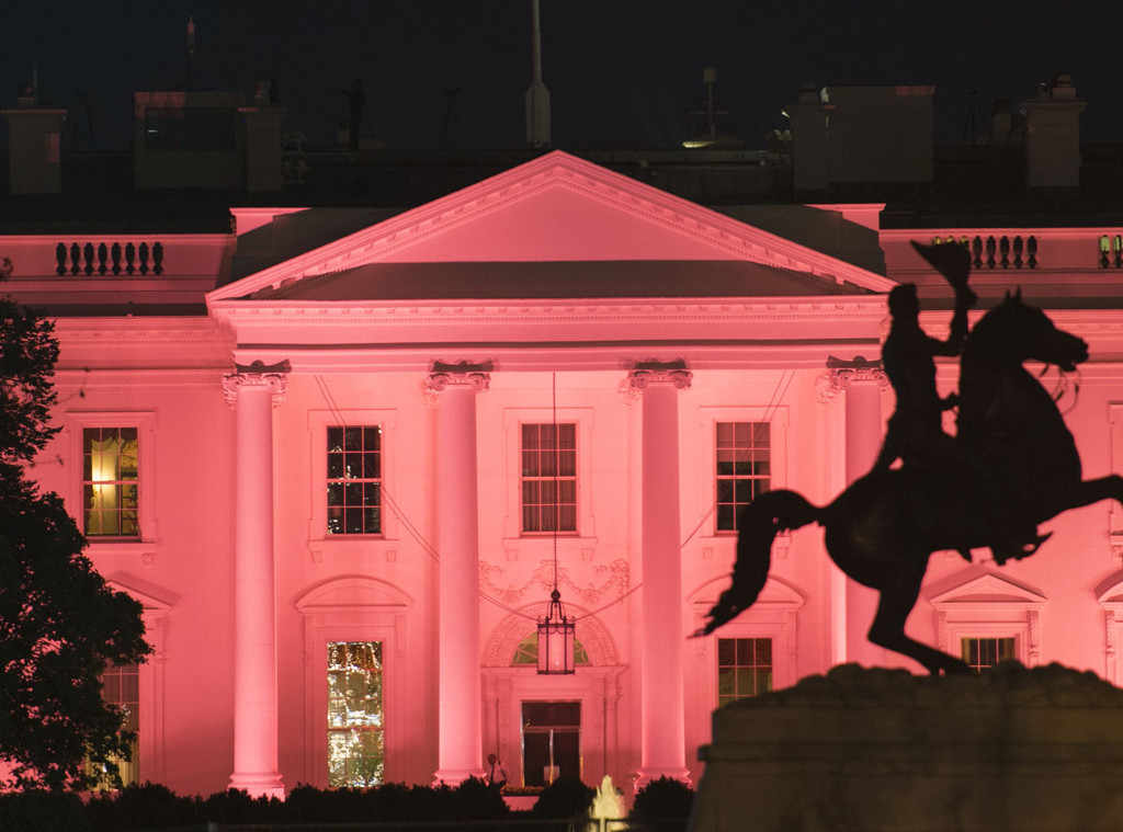White House Turns Pink for Breast Cancer