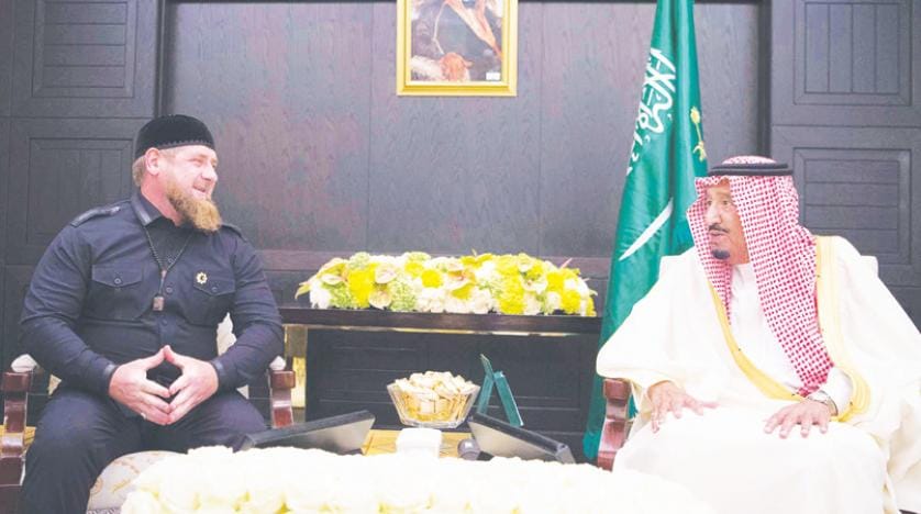 King Salman Meets with Presidents of Chechnya, Ingushetia, Tatarstan in Moscow