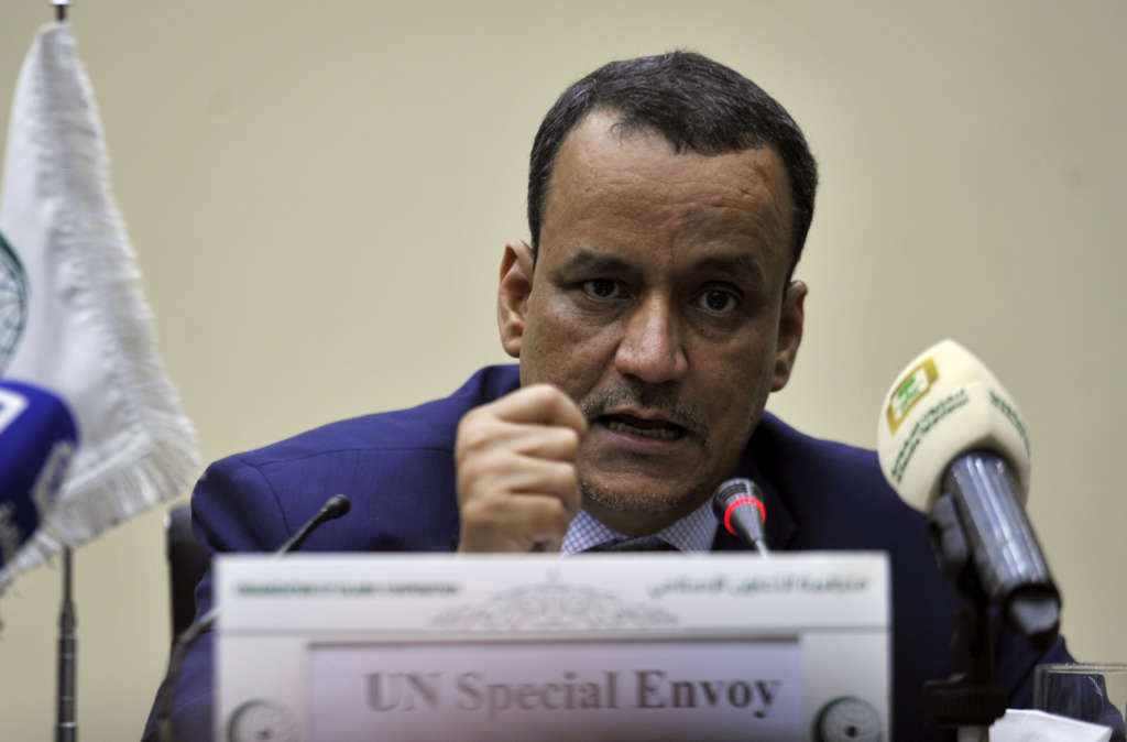 Ould Cheikh: Houthis’ Ballistic Missiles a Dangerous Escalation