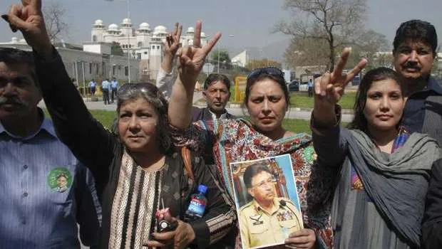 Former Pakistani president Musharraf denies treason