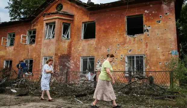 Fifteen bodies retrieved after Ukraine convoy attack: military