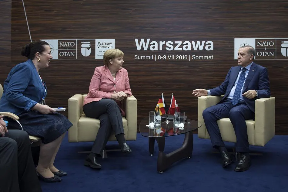 Germany’s Merkel to Improve Ties with Erdogan after Meeting