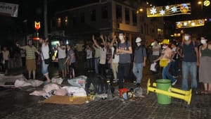 Teargassed in Taksim