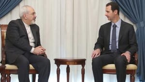Zarif stresses Iranian support for Assad: Syrian state TV