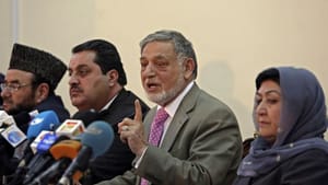 Partial results show tight race in Afghan election