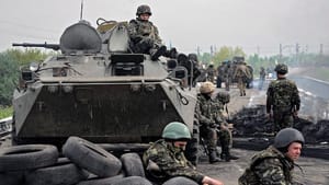 Three killed in Ukraine offensive near Slovyansk