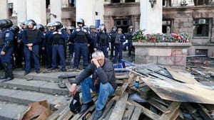 Dozens killed in Ukraine riot and fire