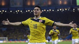 Brazil edge Chile, Rodríguez rocket launches Colombia