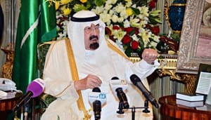Saudi King Abdullah warns of global terror threat