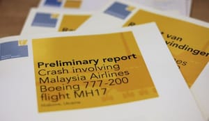 Report: Flight MH17 likely downed by outside impacts