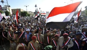 Hadi brands Houthi takeover of Sana’a as “foreign plot”