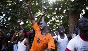 Protesters in Burkina Faso call for Compaore to step down