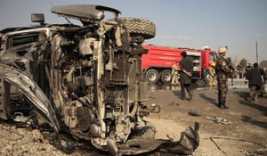 Suicide bomber kills five in attack on British embassy car in Kabul: officials