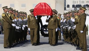 Dispute over what killed Palestinian official