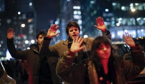 Protesters block New York streets after officer cleared in chokehold death