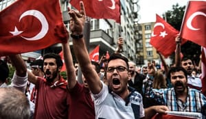 Bombs kill 15 Turkish police officers as jets strike PKK in Iraq