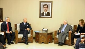 UN envoy, Syrian FM discussed Vienna meeting outcomes in Damascus