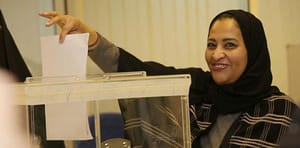 Women Participating in Historical Saudi Elections