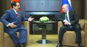 Putin, King Hamad Agree on Syrians’ Right to Decide Their Fate