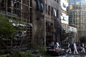 Hezbollah Remains Silent as Security Agencies Collect Evidence from Bank Blast Scene