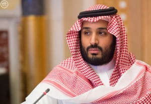 Deputy Crown Prince Discusses Regional Developments with John Kerry