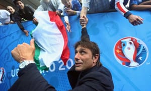 Cesc Fàbregas, Antonio Conte Facing up to their Marriage of Convenience