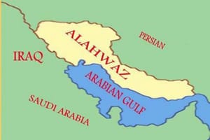 Ahwazis Protest in Brussels against Hostile Iranian Occupation